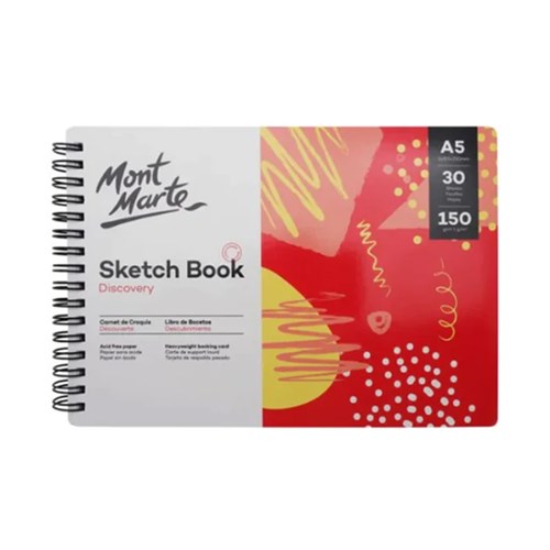 MONT MARTE SKETCH BOOK A5 150gsm spiral bound
